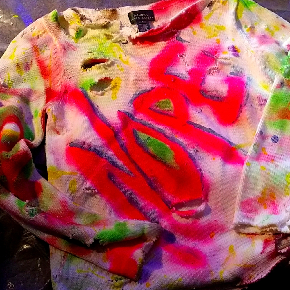 Ralph Lauren Sweater Customized PhuckCulture Top
